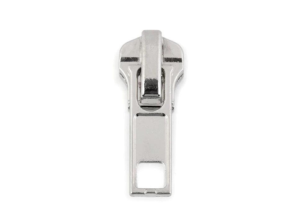 Bežec na kovový zips šírka 5 mm - 5 ks