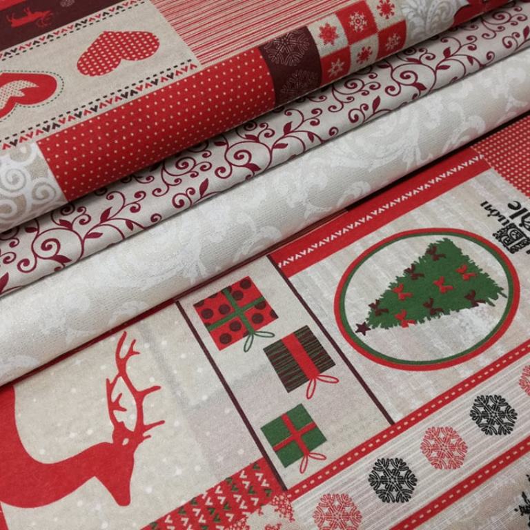 VIANOČNÝ PATCHWORK NA POŤAHOVKE