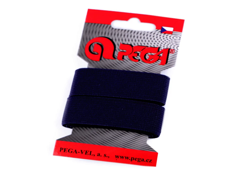Hladká guma na kartách šírka 20mm farebná- 1 karta