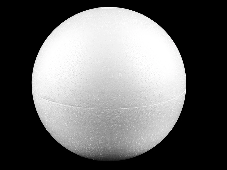Polystyrénová guľa dvojdielna dutá Ø25 cm - 1ks