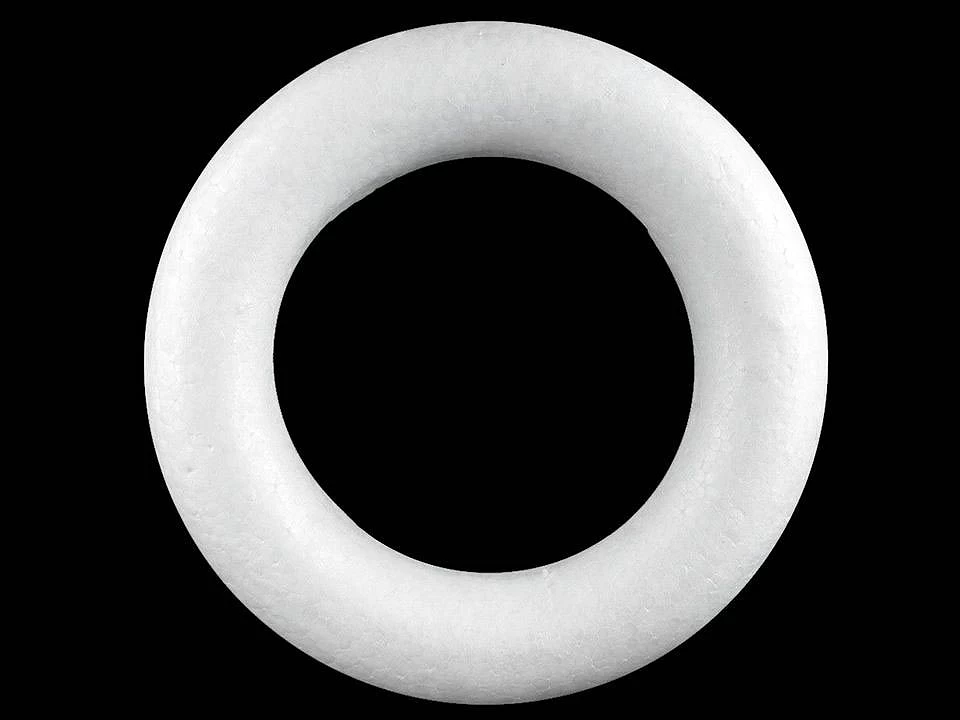 Veniec Ø35 cm polystyrén zrezaný - 1 ks