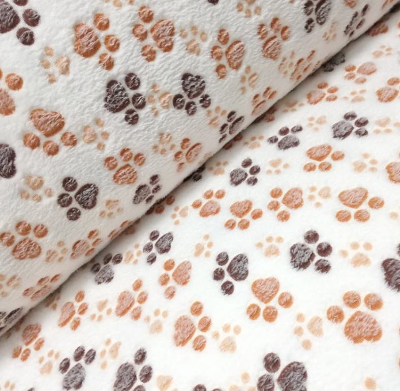 BABY SOFT DEKOVINA LABKY NA SMOTANOVEJ- FLIS/FLEECE