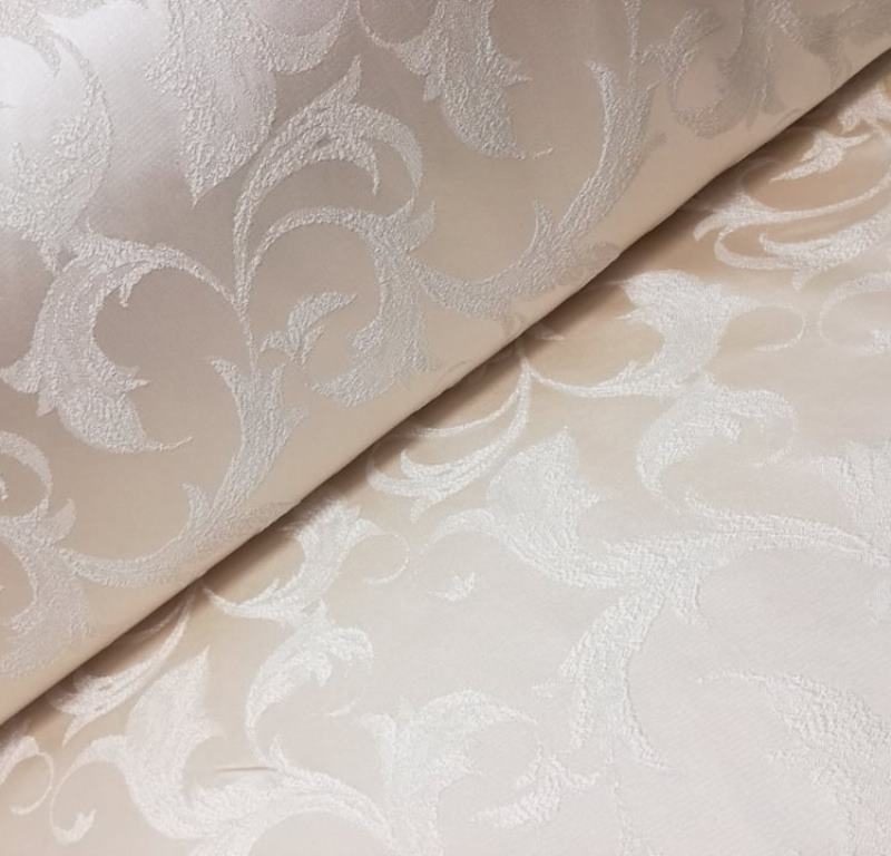 ORNAMENTY RENNES- OBOJSTRANNÁ ZÁVESOVINA CHAMPAGNE- šírka 295cm!!!
