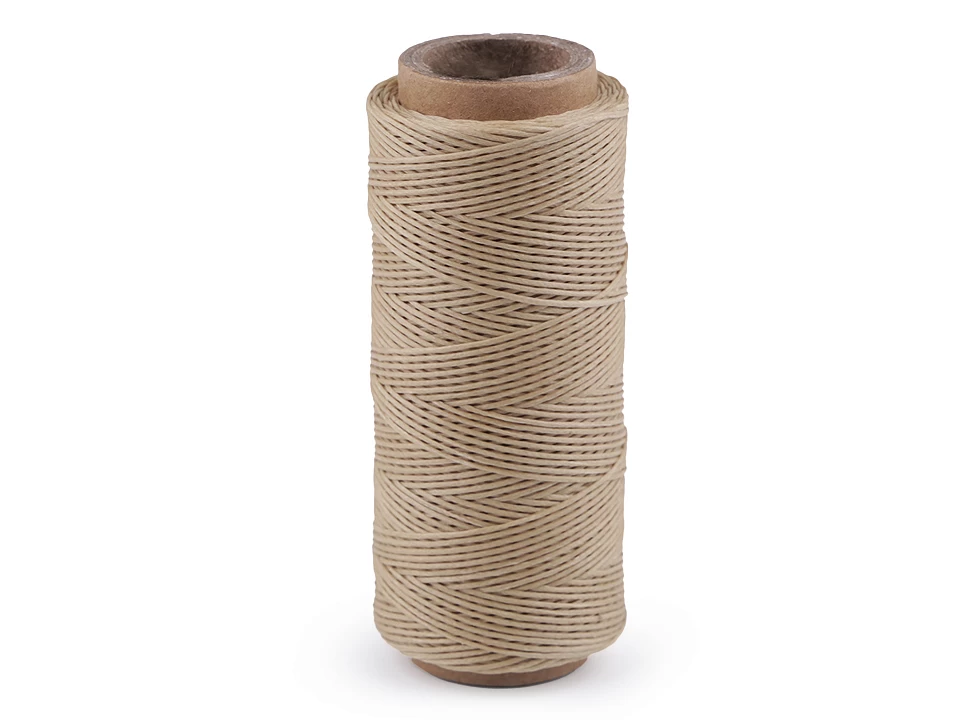 Voskovaná polyesterová niť šírka 1 mm