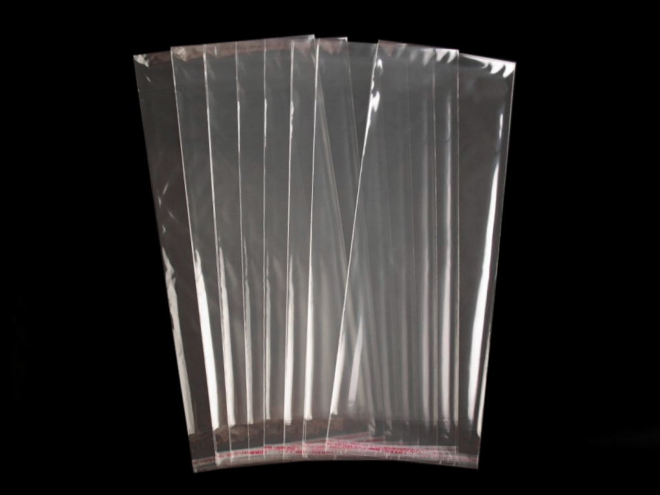 PP vrecko s lepiacou lištou 13x33 cm - 20ks