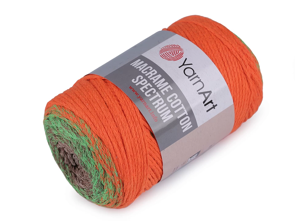Pletacia priadza YarnArt Macrame Cotton Spectrum 250g