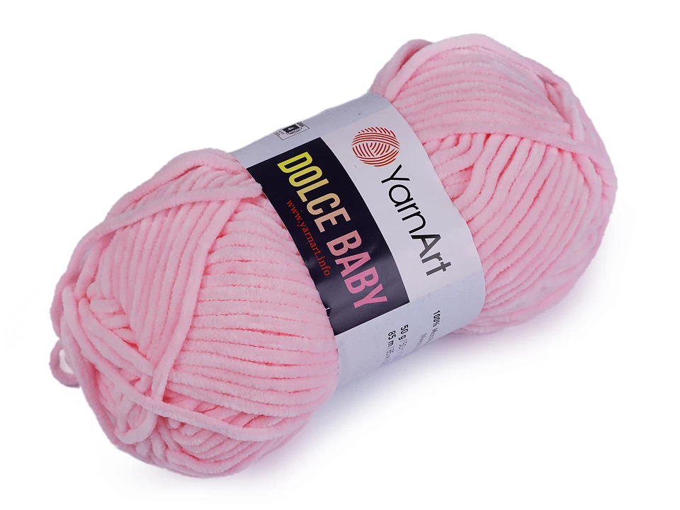 Pletacia ženilková priadza YarnArt Dolce Baby 50g