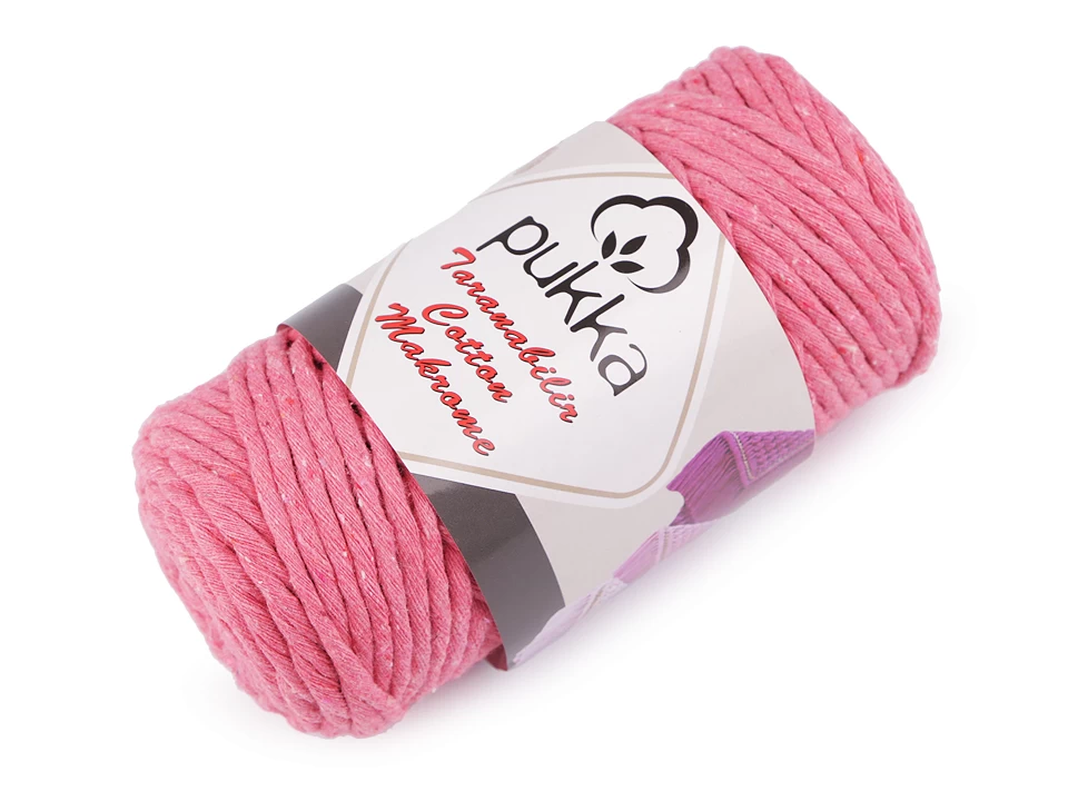 Recyklovaná bavlnená priadza Pukka Cotton Makrome 250g