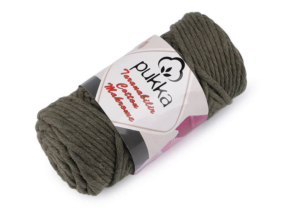 Recyklovaná bavlnená priadza Pukka Cotton Makrome 250g