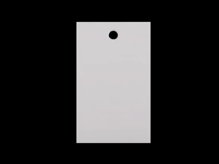 Papierová visačka / menovka 30x50 mm - 50ks