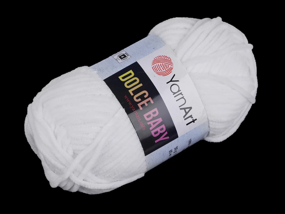 Pletacia ženilková priadza YarnArt Dolce Baby 50g