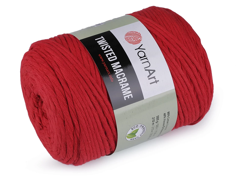 Pletacia priadza YarnArt Twisted Macrame 500g