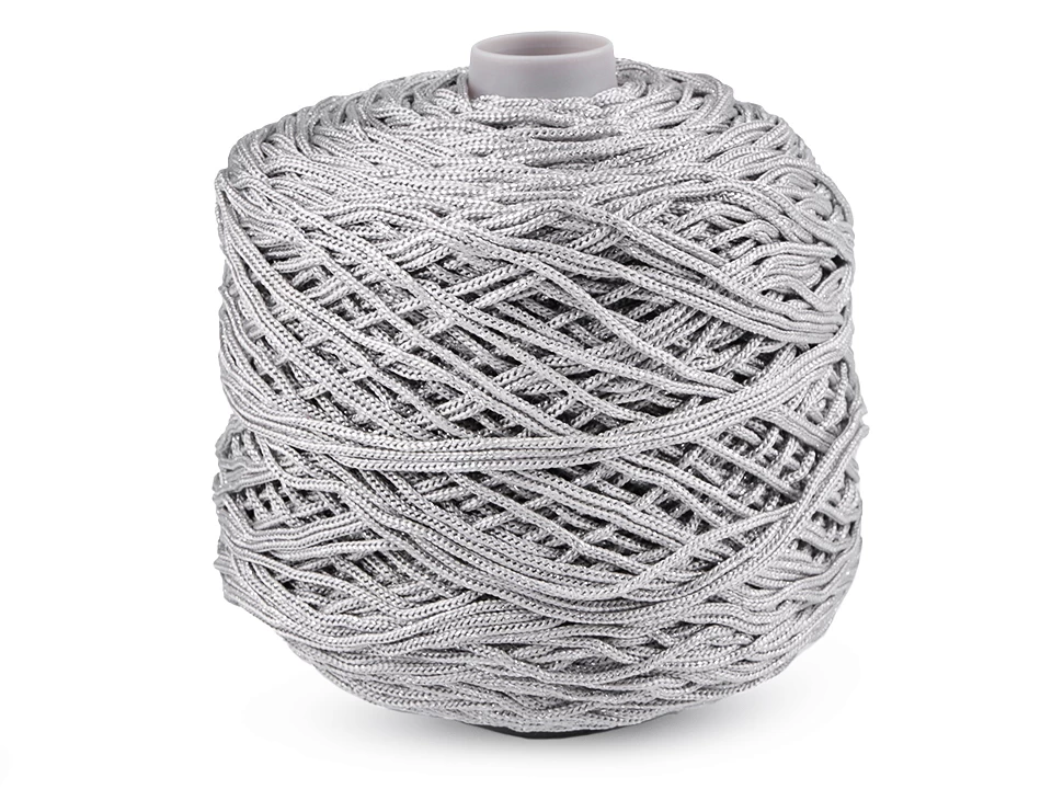 Pletacia priadza Thay s lurexom, macrame 500 g - 1ks