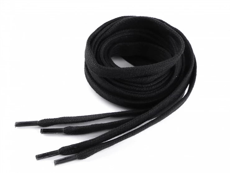 Bavlnené šnúrky do topánok/tenisiek/mikín dĺžka 130 cm - 2ks