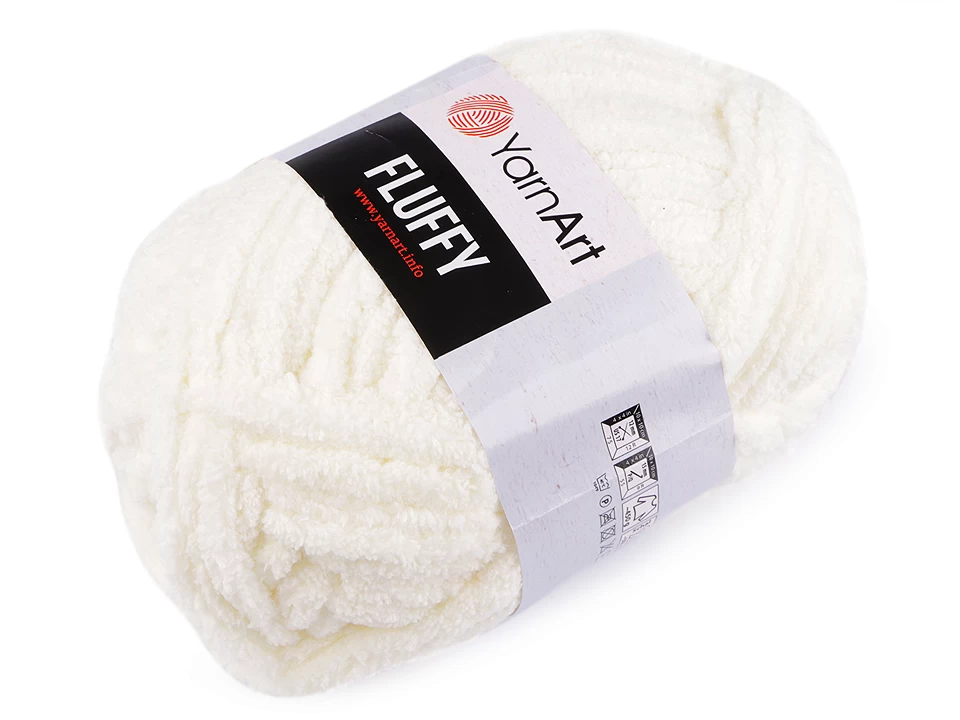 Pletacia žinylková priadza YarnArt Fluffy 150g
