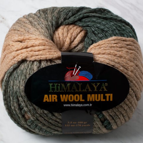 Pletacia priadza Himalaya Air wool multi 100g