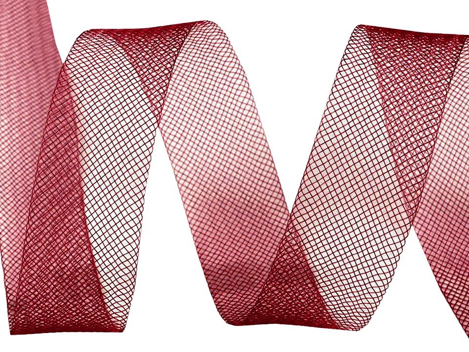 Modistická krinolína na vystuženie šiat a výrobu fascinátorov šírka 1,5 cm -1m