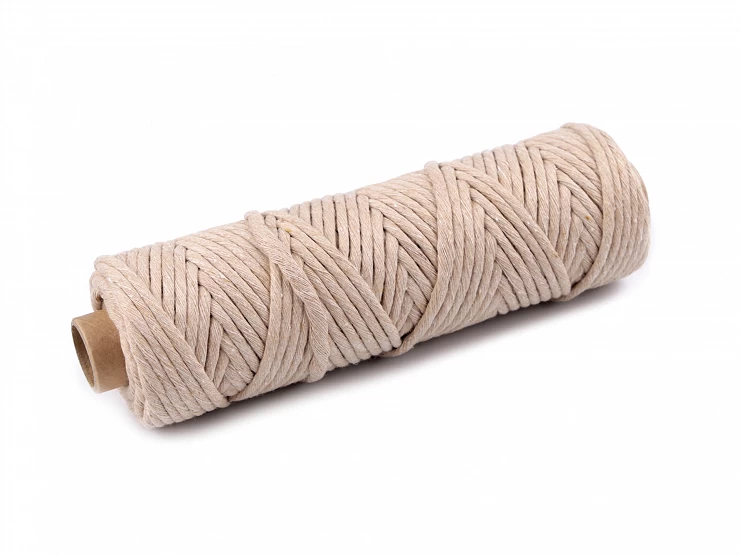 Bavlnená šnúra macramé Ø3 mm - 1ks