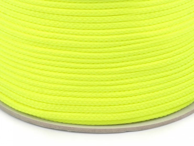Odevná šnúra PES Ø4 mm - 10m