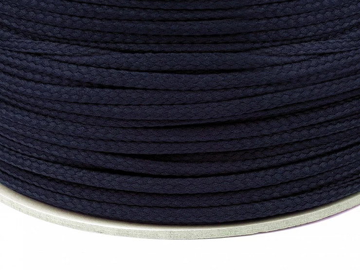Odevná šnúra PES Ø4 mm - 10m
