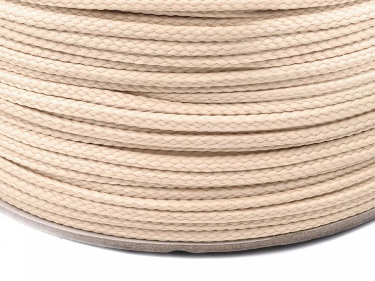Odevná šnúra PES Ø4 mm - 10m