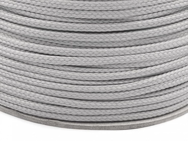 Odevná šnúra PES Ø4 mm - 10m
