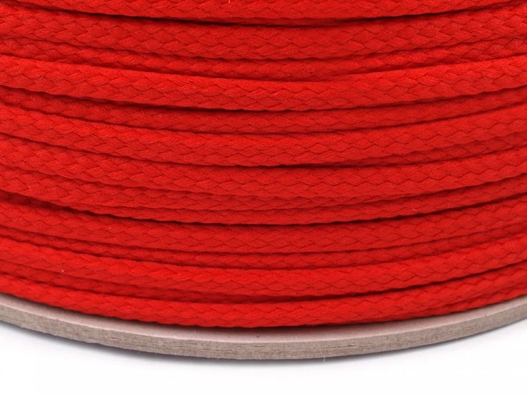 Odevná šnúra PES Ø4 mm - 10m