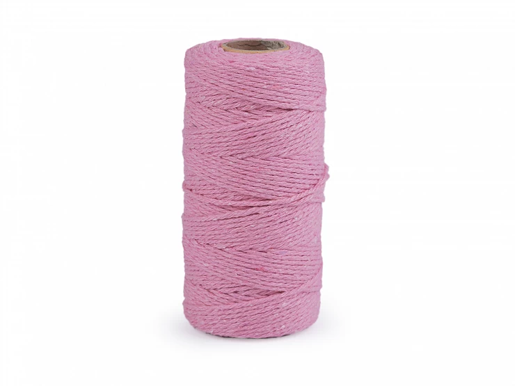 Bavlnená priadza macrame / háčkovacia - 1ks
