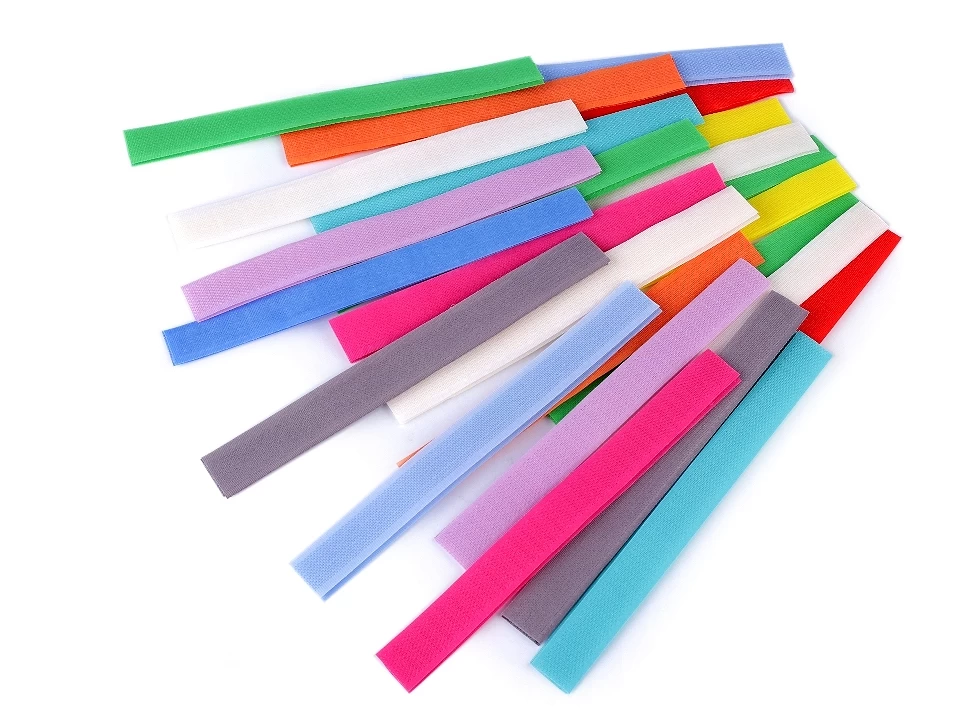 Suchý zips strihaný 2x20 cm - 25 pár
