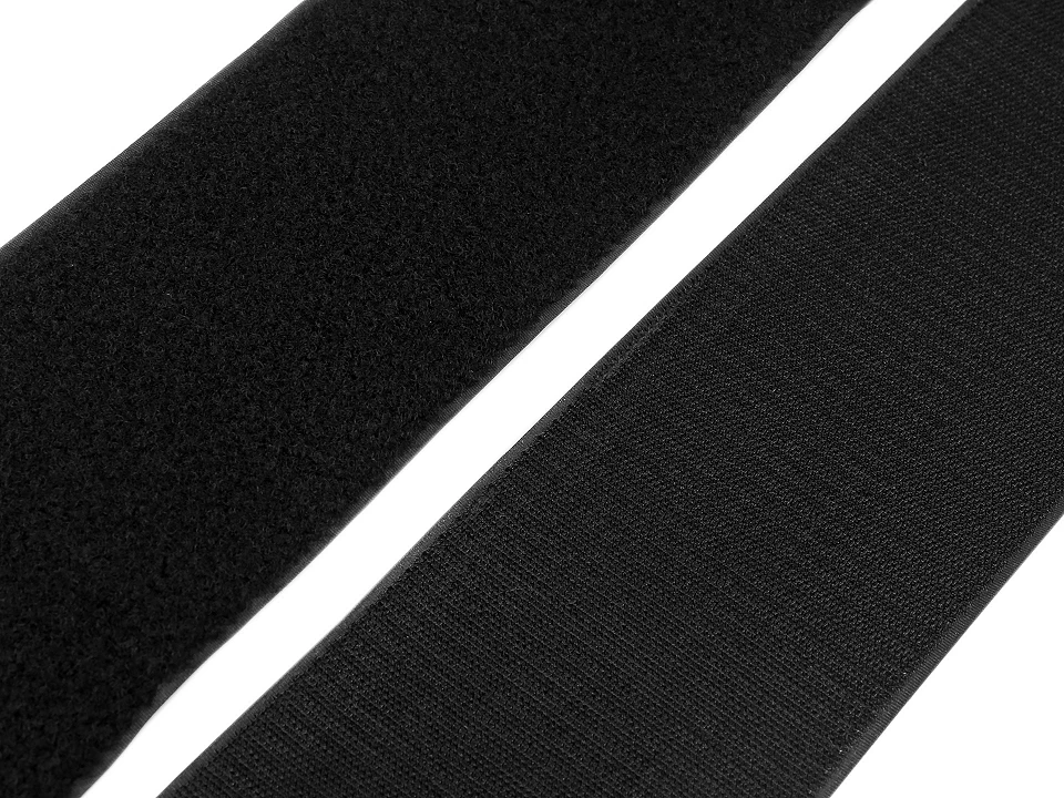Suchý zips háčik + plyš šírka 10 cm - 1 m