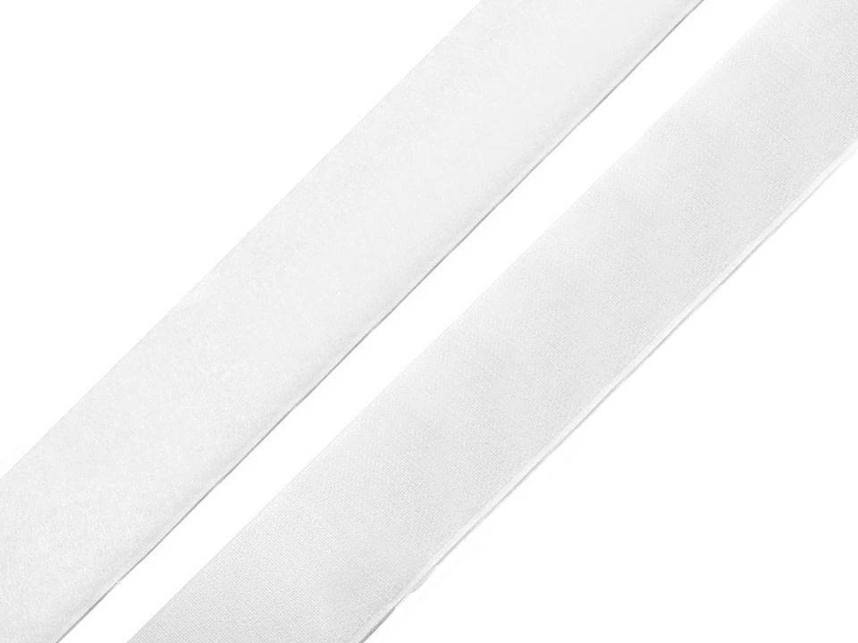 Suchý zips háčik + plyš samolepiaci šírka 20 mm -1m