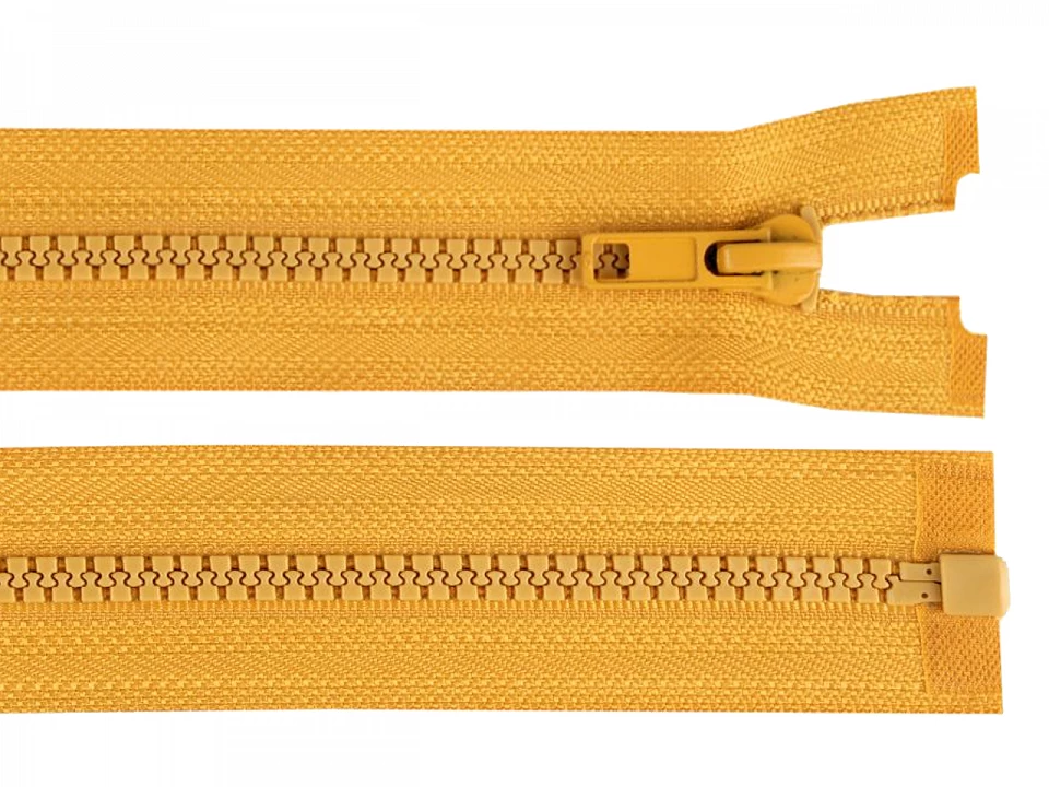 Kostený zips šírka 5 mm dĺžka 30 cm bundový -1ks