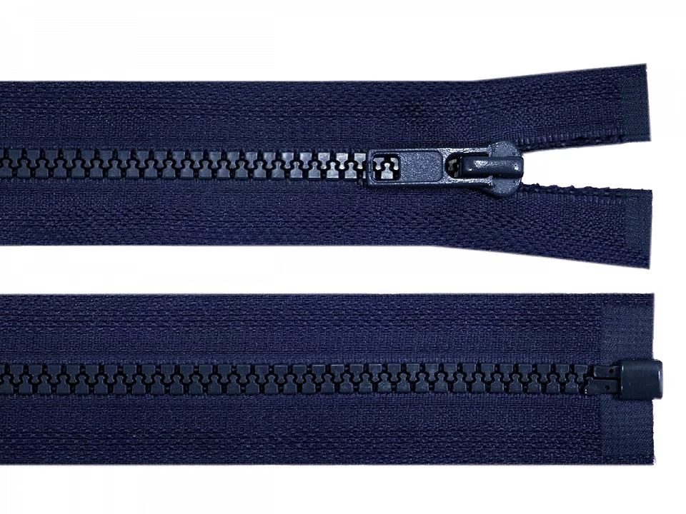 Kostený zips šírka 5 mm dĺžka 30 cm bundový -1ks