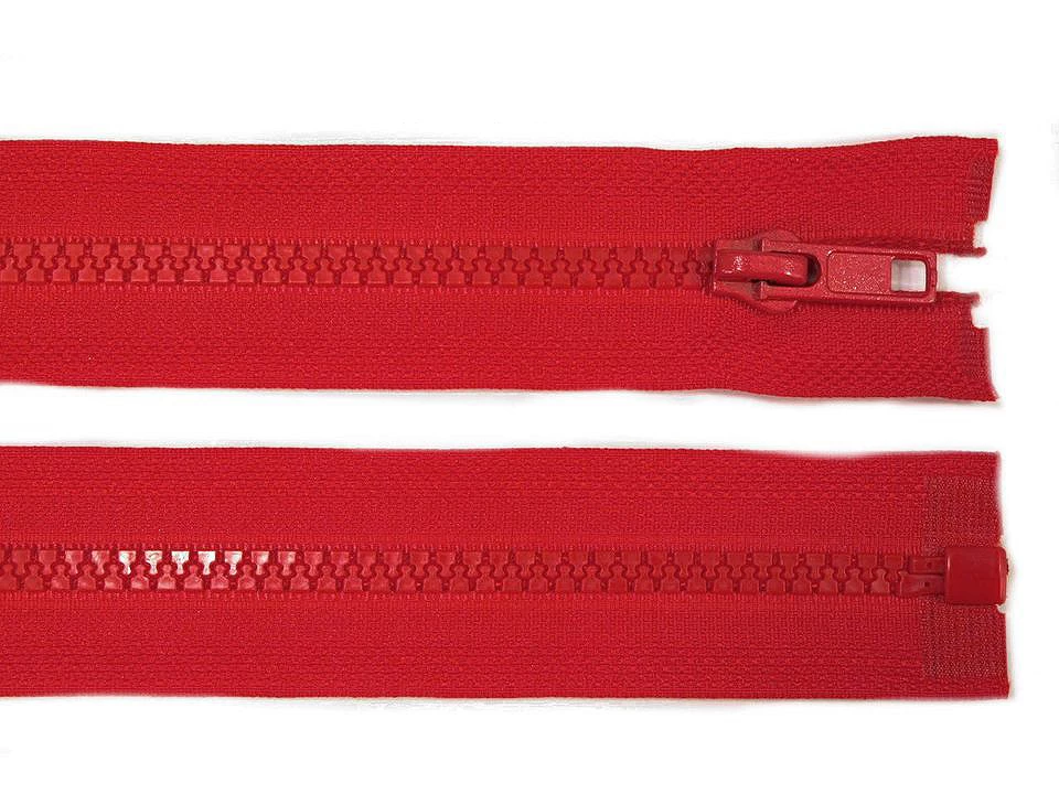 Kostený zips šírka 5 mm dĺžka 35 cm bundový -1ks