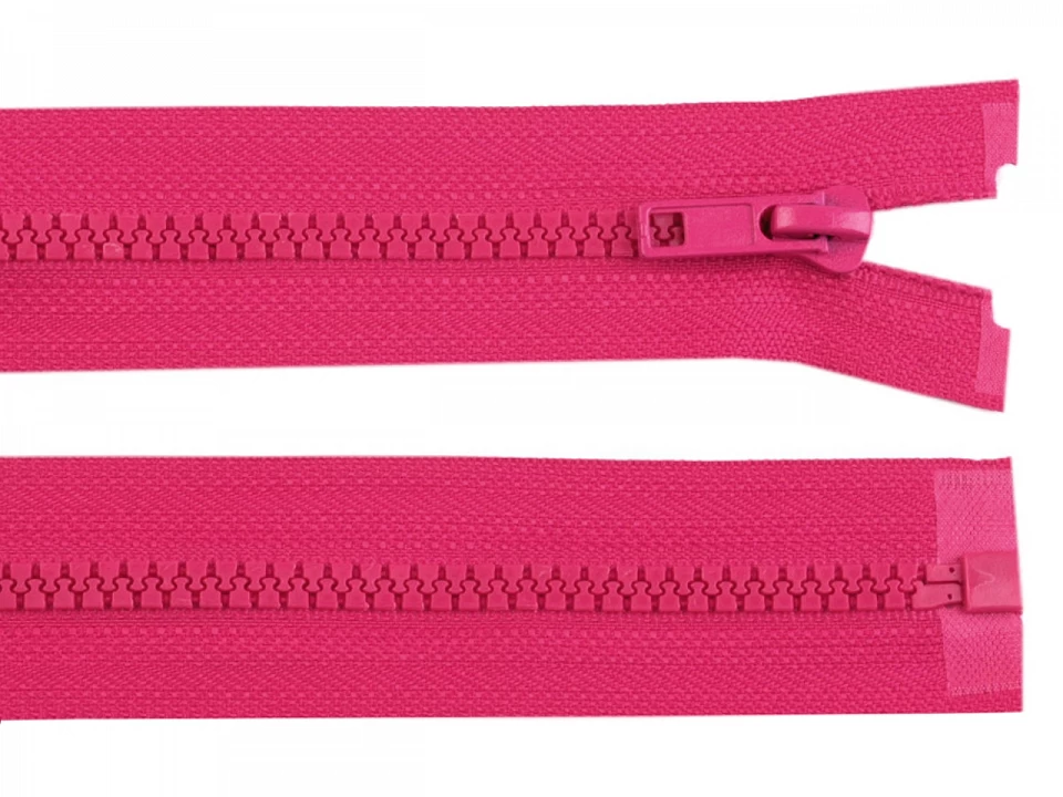 Kostený zips šírka 5 mm dĺžka 70 cm bundový -1ks