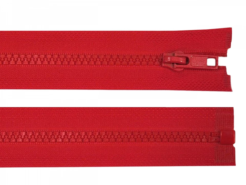 Kostený zips šírka 5 mm dĺžka 90 cm bundový -1ks