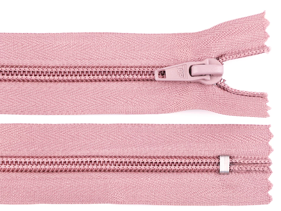 Zips špirálový 5mm,nedeliteľný 18cm - 1 ks