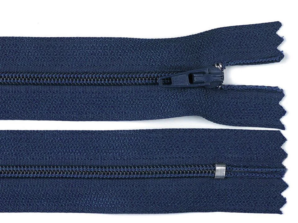 Špirálový zips šírka 3 mm dĺžka 14 cm autolock -1ks