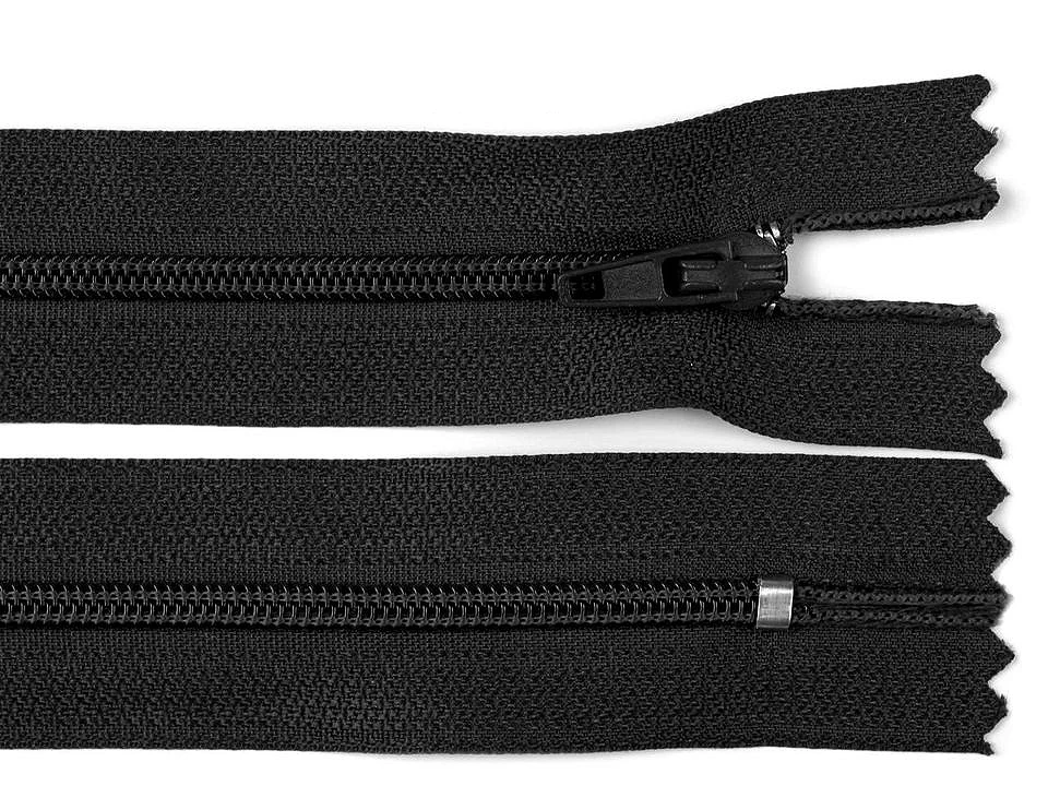 Špirálový zips šírka 3 mm dĺžka 30 cm autolock -1ks