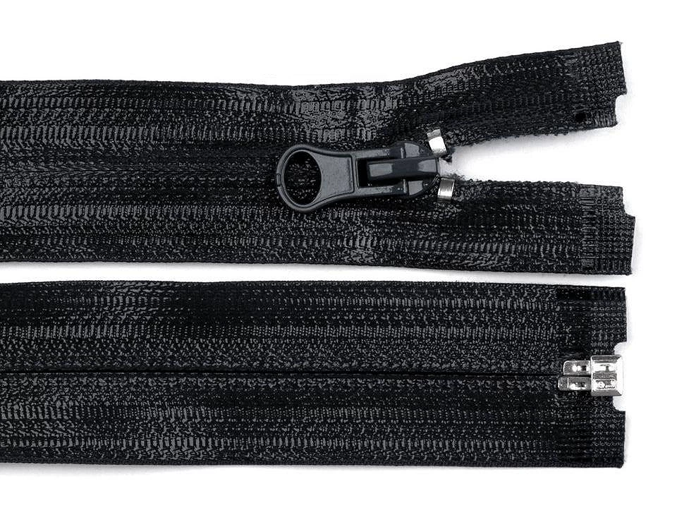 Vodeodolný zips šírka 7 mm dĺžka 60 cm špirálový-1ks