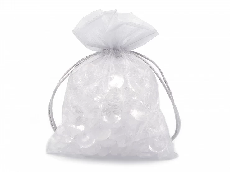 Darčekové vrecúško 13x18 cm organza - 10ks