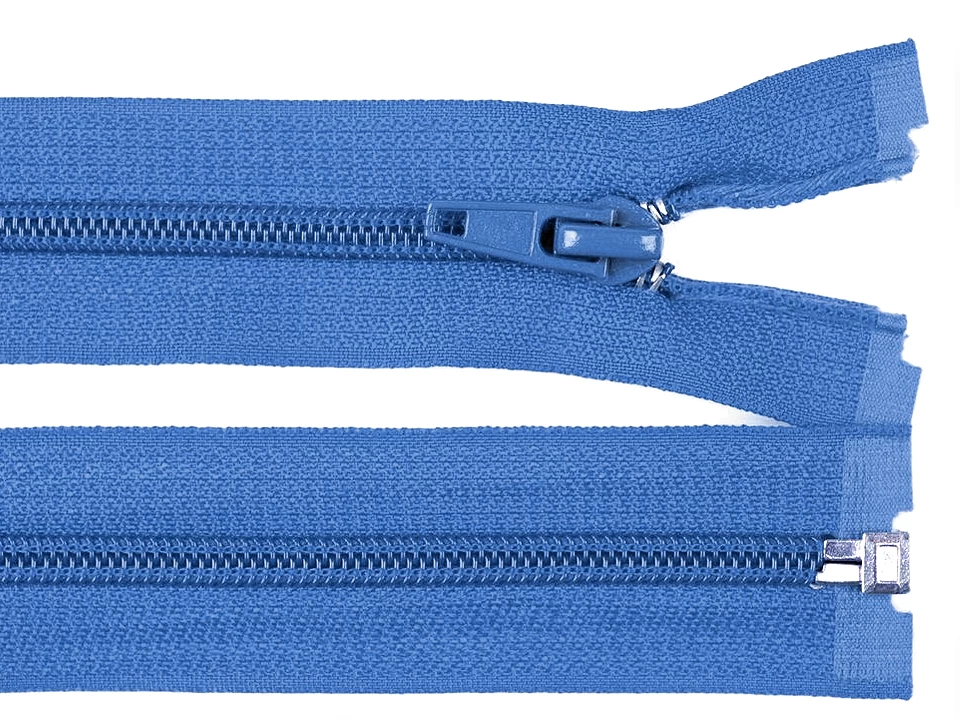 Špirálový zips šírka 5 mm dĺžka 65 cm bundový POL-1ks