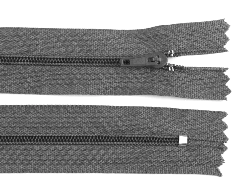 Špirálový zips šírka 3 mm dĺžka 18 cm pinlock -1ks