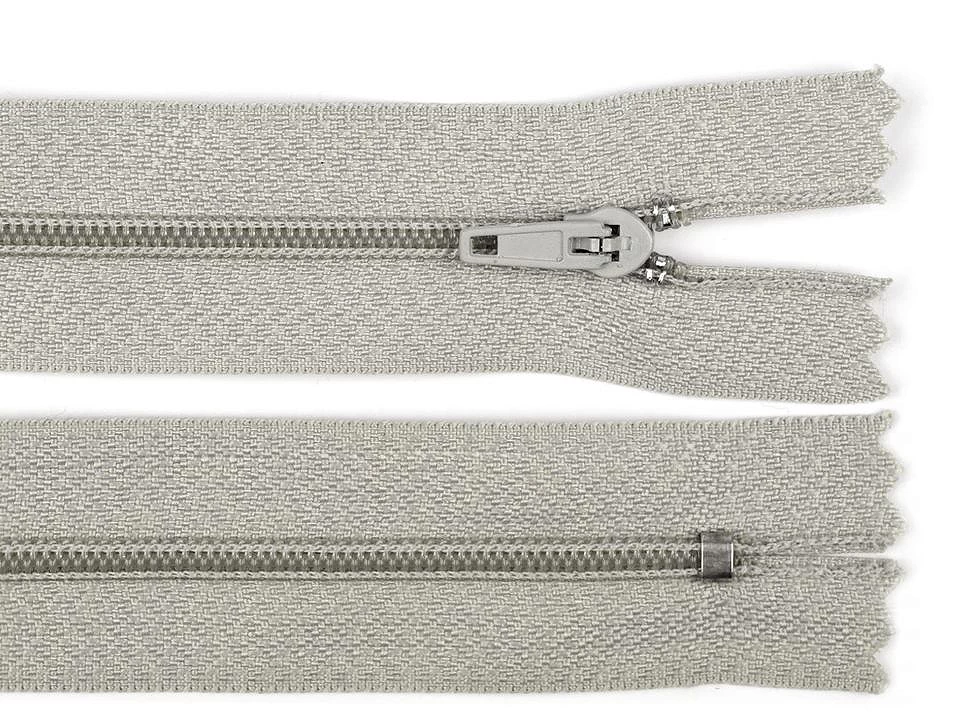 Špirálový zips šírka 3 mm dĺžka 20 cm pinlock -1ks