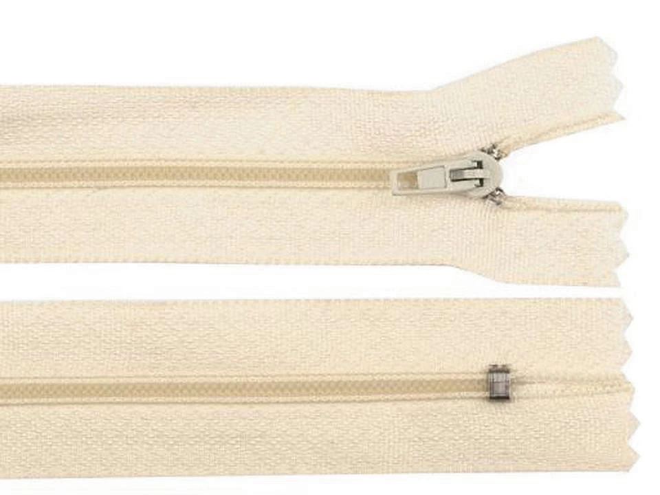 Špirálový zips šírka 3 mm dĺžka 30 cm pinlock -1ks