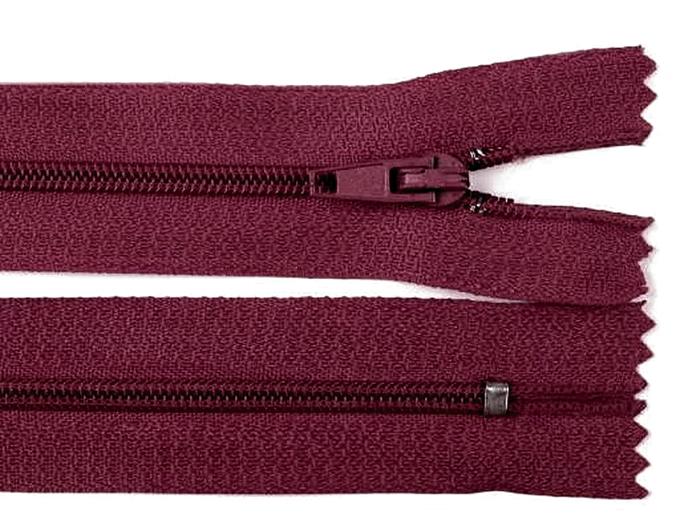 Špirálový zips šírka 3 mm dĺžka 35 cm pinlock -1ks