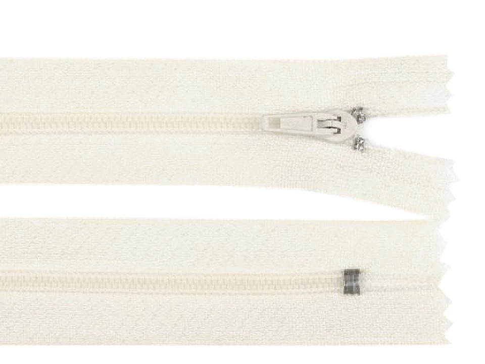 Špirálový zips šírka 3 mm dĺžka 40 cm pinlock -1ks