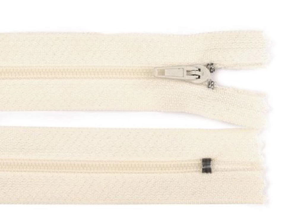 Špirálový zips šírka 3 mm dĺžka 40 cm pinlock -1ks