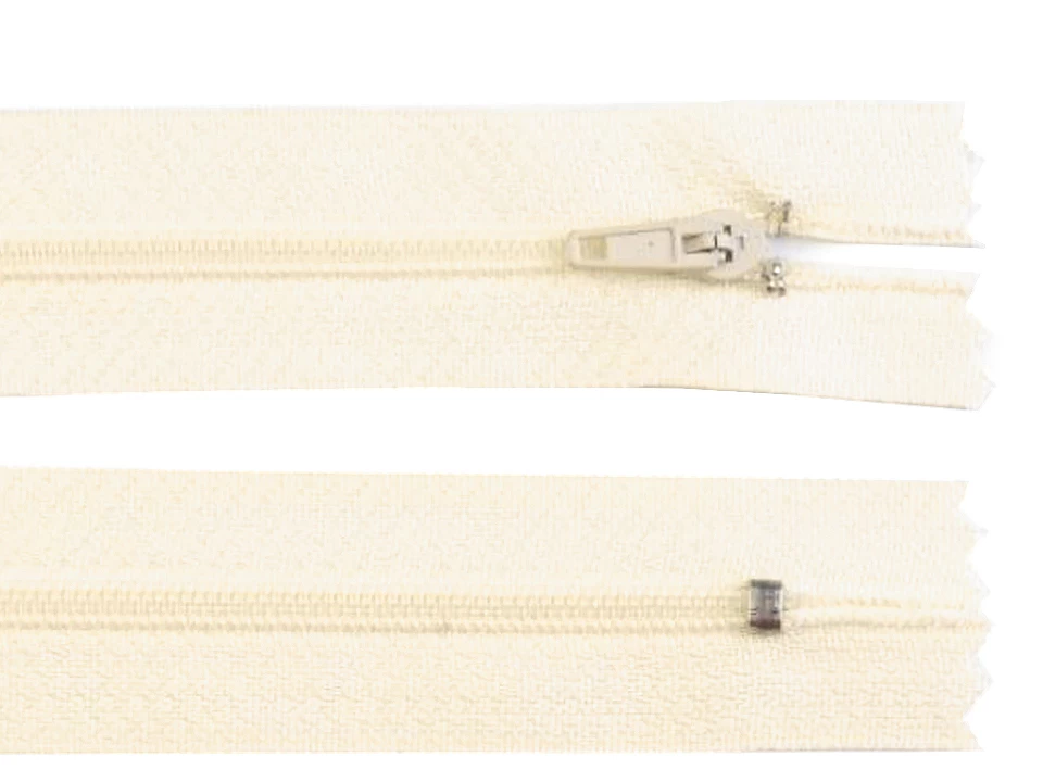 Špirálový zips šírka 3 mm dĺžka 40 cm pinlock -1ks