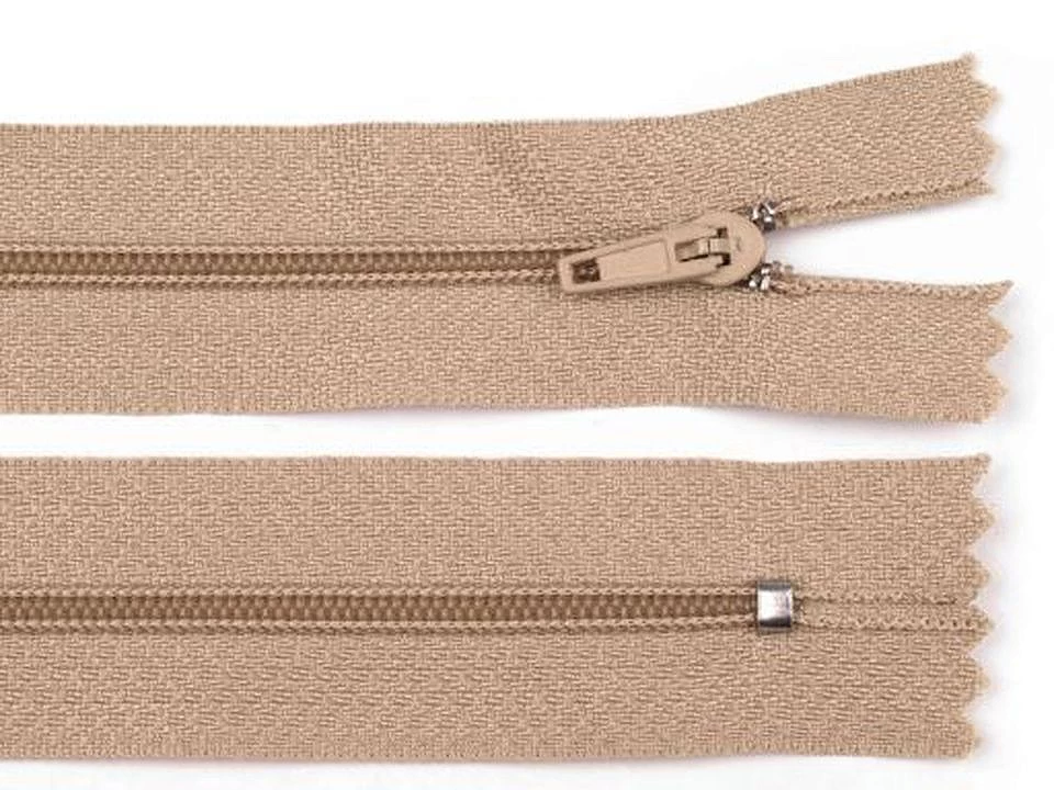 Špirálový zips šírka 3 mm dĺžka 40 cm pinlock -1ks